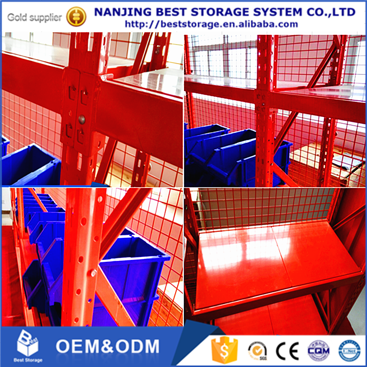 Nanjing Best Storage System Medium Duty Longspan Shelving with Shelf Divider