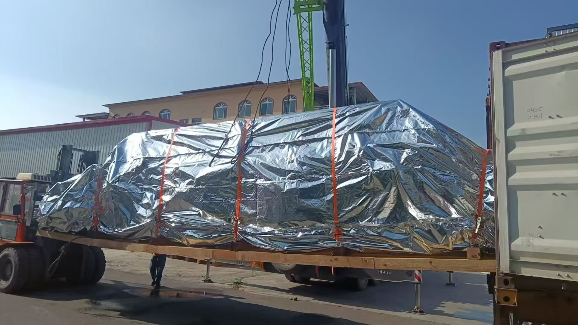 Carregamento em Container de Exportação