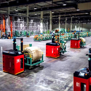 HUASHINE Projeto e IMPLEMENTAÇÃO do Sistema de Automação Logística de Inventário (ASRS) com Estantes de Armazenamento Seletivo de Paletes e AGV.