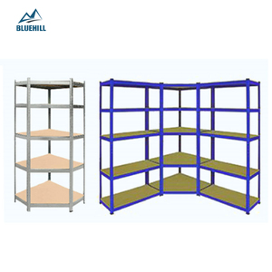Estantes industriais de metal reforçado com estrutura cantilever