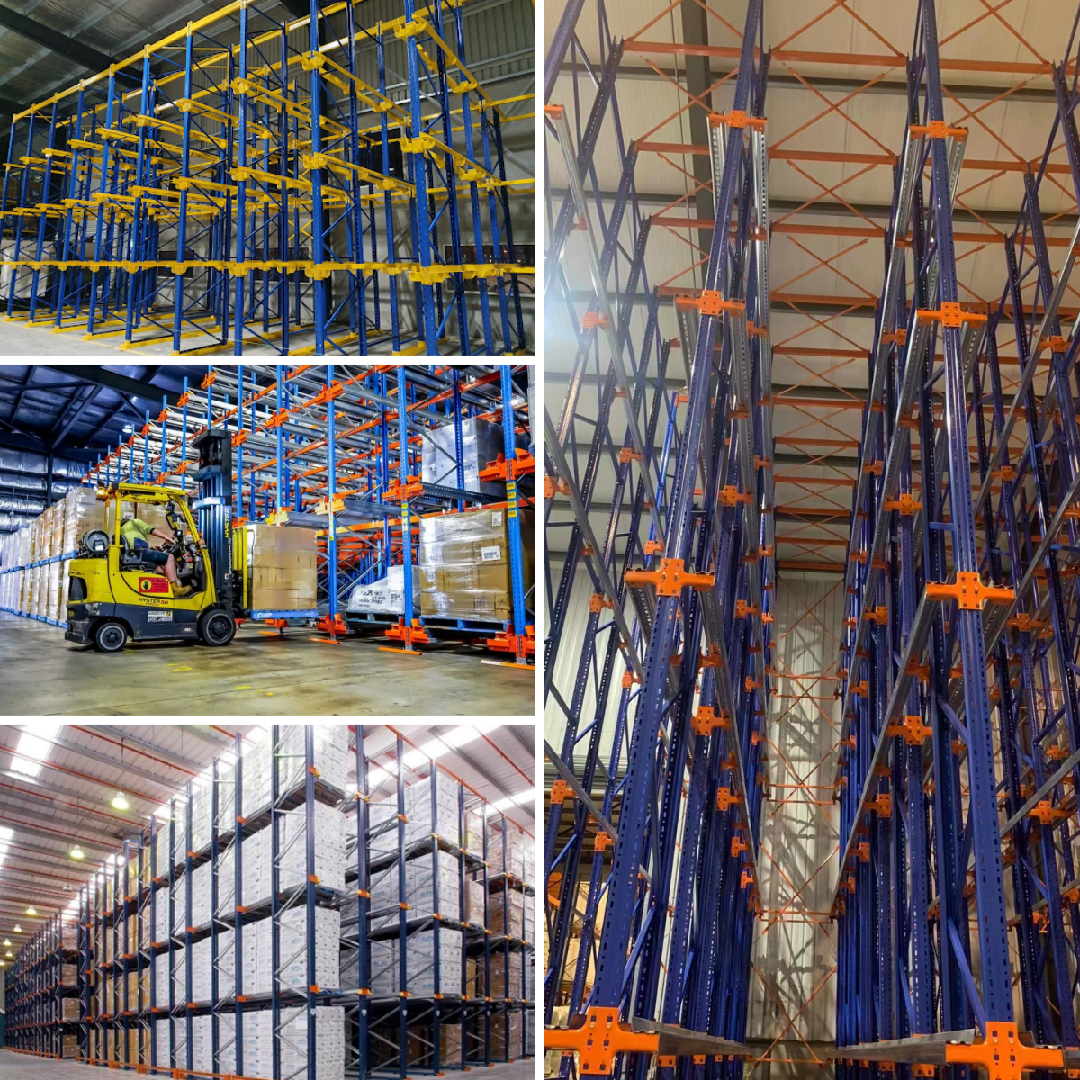 Especificações Técnicas Drive-In Racking