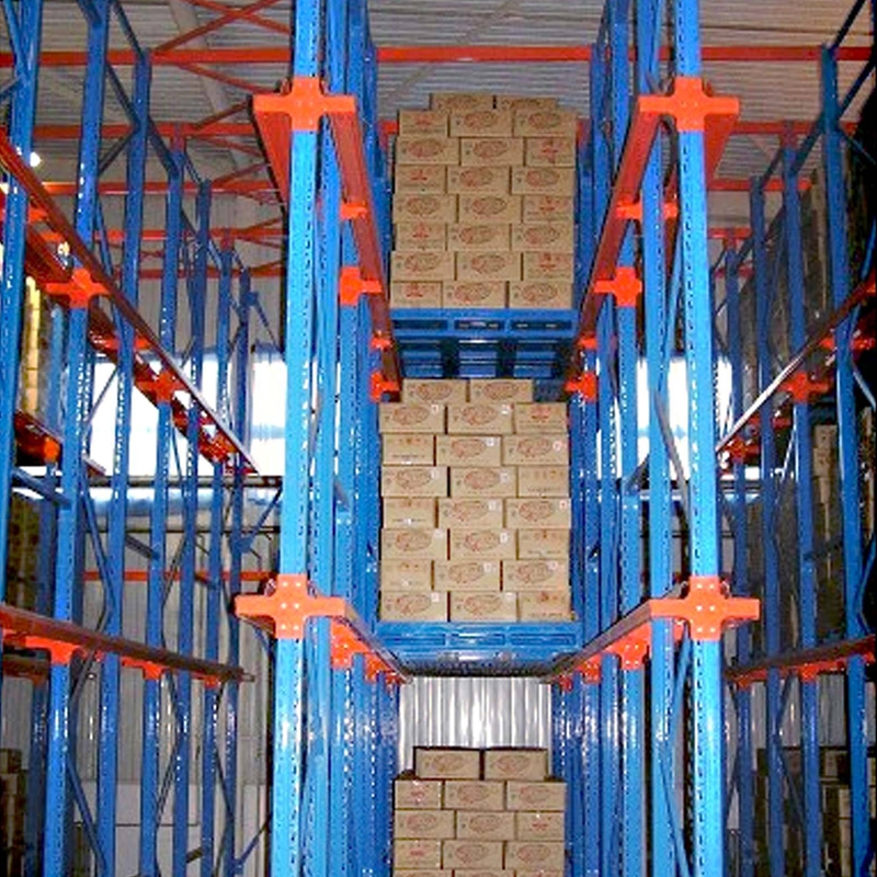 Sistema de estantes de aço ajustáveis ​​de alta capacidade e resistência para armazéns, com 5 camadas, revestimento em pó epóxi durável e antiferrugem.