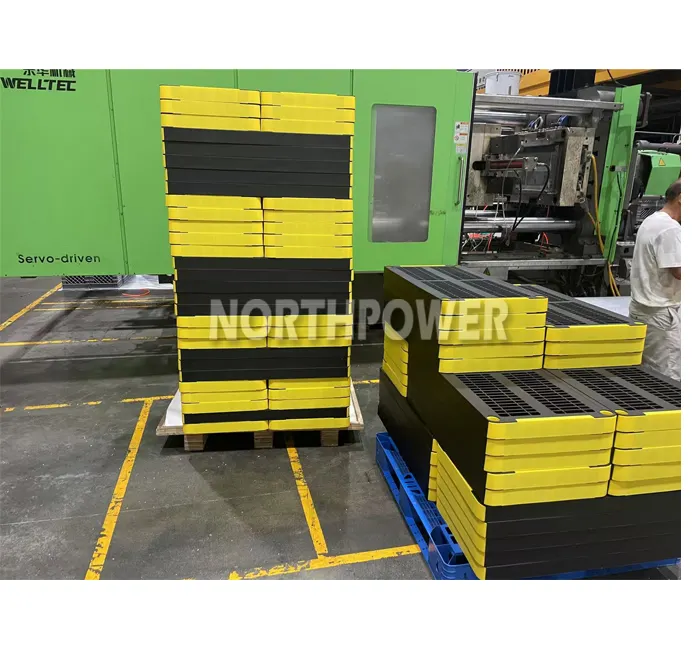 HD18 - Prateleira de plástico resistente com 4 camadas, 91*46*145 cm (36*18*57 polegadas), prateleira ventilada para armazenamento.