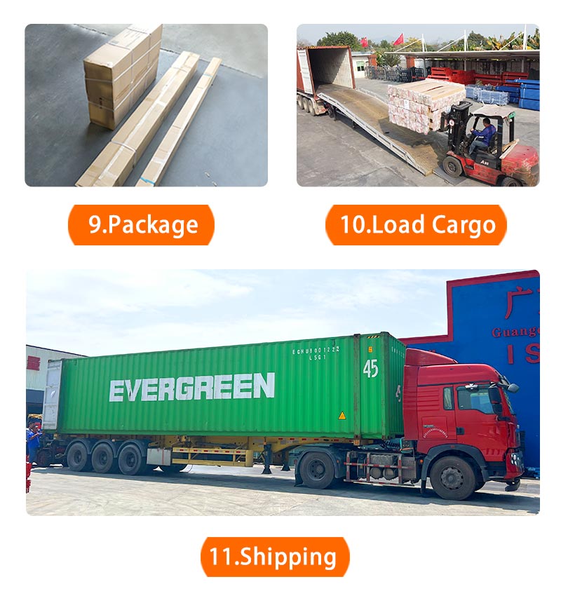 High Load Capacity Heavy Duty Steel Wire Mesh Pallet Racking Warehouse Racks