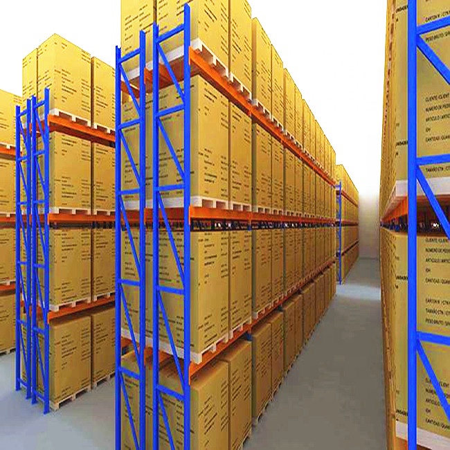 Sistema de estantes porta-paletes seletivas de aço para armazém em Nanjing, para cargas pesadas, com preço de fábrica e certificações ISO CE Europa.