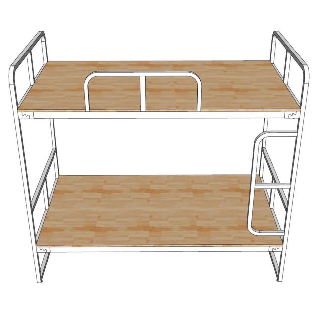 Estante moderna ajustável em metal com revestimento em pó ecológico, tamanho solteiro, resistente, com duas camadas, ideal para apartamentos e quartos.