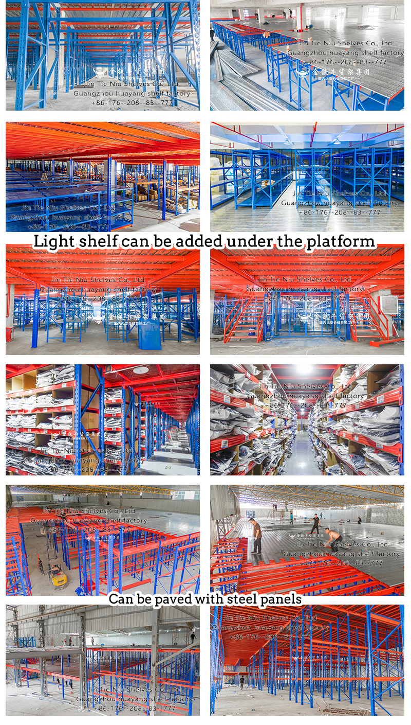 High Load Capacity Heavy Duty Steel Wire Mesh Pallet Racking Warehouse Racks