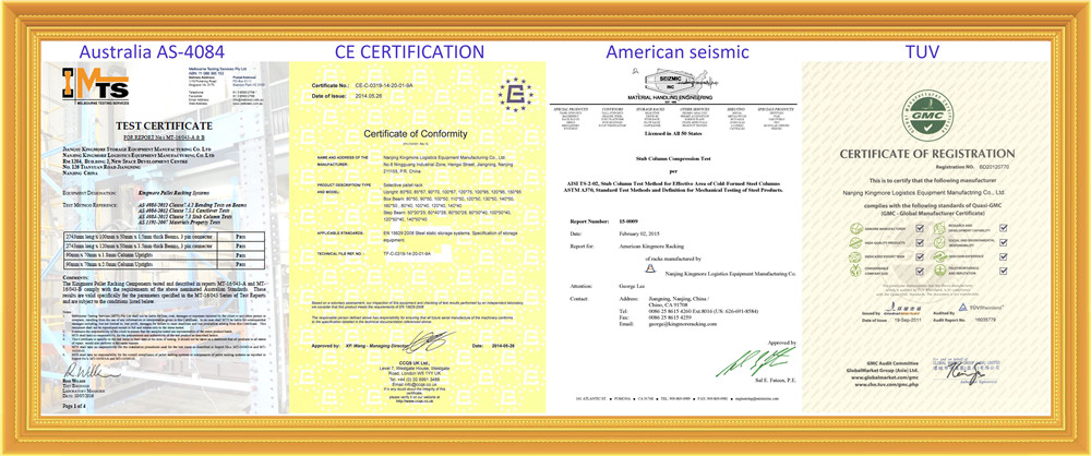 Certificados de Qualidade