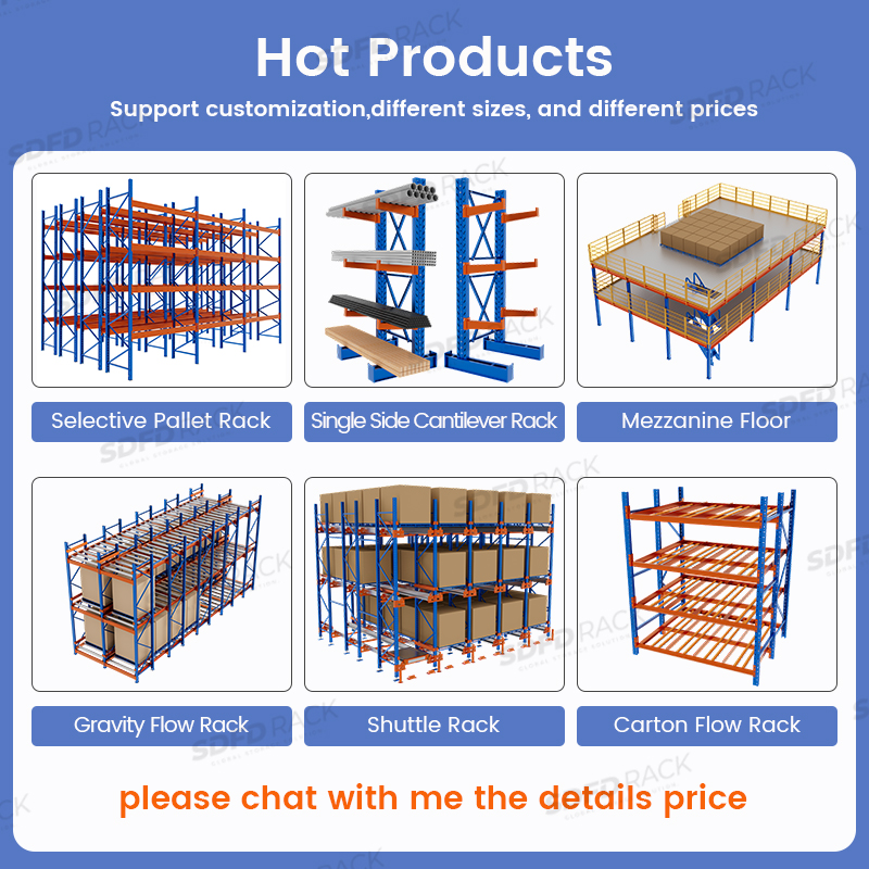 Sistema de armazenamento industrial de alta resistência com 5 camadas e alimentação por gravidade, ideal para armazéns e para otimizar a separação de pedidos de caixas e embalagens.