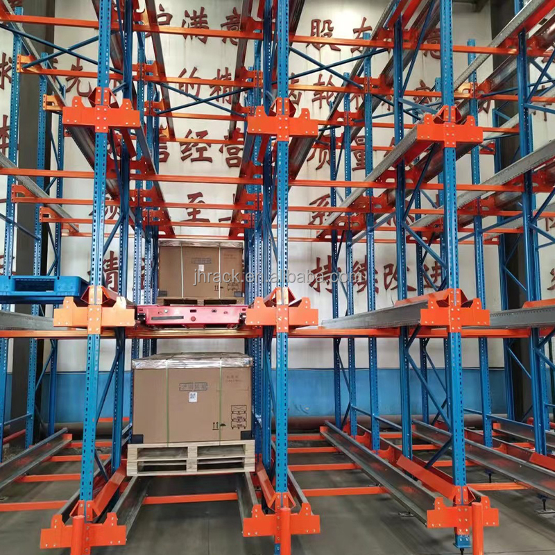 Sistema Automatizado de Armazenamento e Recuperação (AS/RS) de Alta Densidade e Direto da Fábrica com Estante Transportadora de Paletes para Centro Logístico