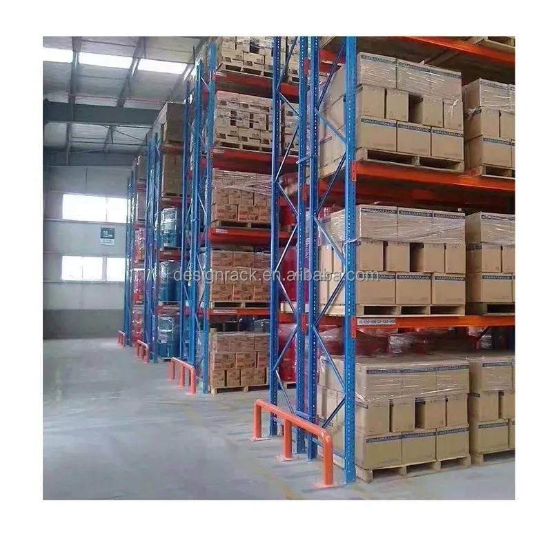 Fabricante de equipamentos de prateleiras de aço para armazenamento de armazém de alta resistência.