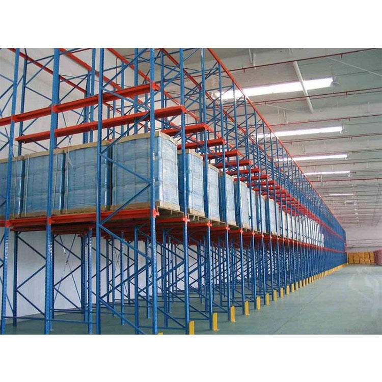 Fornecimento direto da fábrica de sistemas de estantes drive-in/through para armazenamento em armazéns. Estantes porta-paletes de aço reforçado para serviço pesado.
