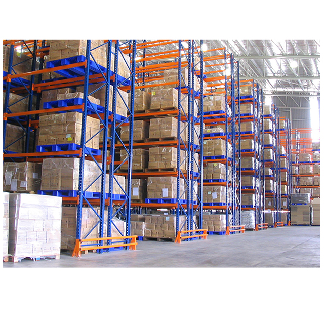 Estantes de armazenamento de paletes multicamadas de alta qualidade para armazéns ODM/OEM com certificação CE, otimizando o espaço.