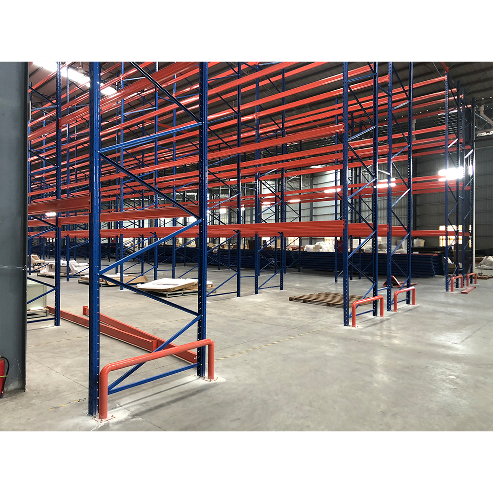Estante de armazenamento industrial comercial em aço com 5 prateleiras para loja.