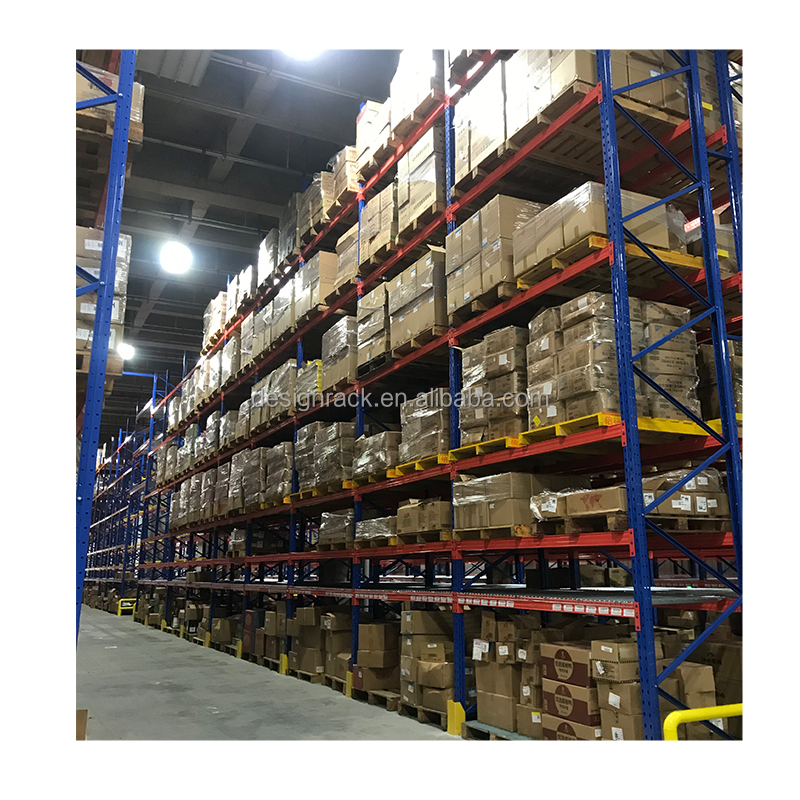 Fabricante de equipamentos de prateleiras de aço para armazenamento de armazém de alta resistência.