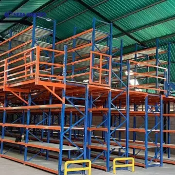 Porta-Paletes Seletivo Integrado com Mezanino e Picking