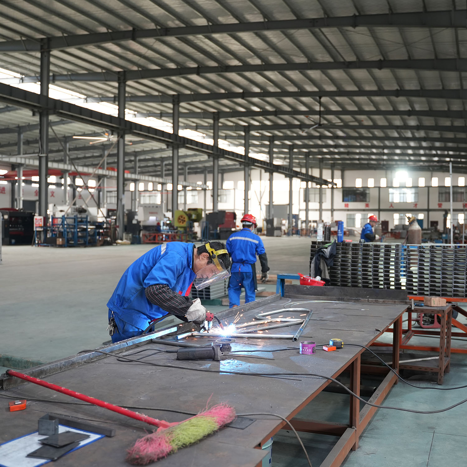 Linha de Pintura Eletrostática a Pó