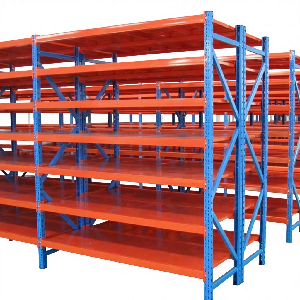 Prateleiras de aço sem parafusos, tamanho médio, com 5 camadas, revestimento em pó, fáceis de montar, altura ajustável, economizam espaço, permitem personalização.