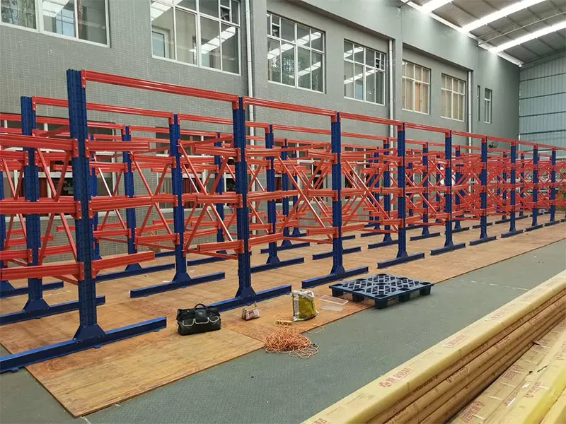 Estantes Cantilever para Madeireiras e Cargas Longas