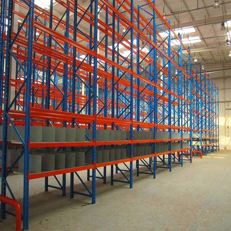 Sistema de estantes porta-paletes seletivas de aço para armazém em Nanjing, para cargas pesadas, com preço de fábrica e certificações ISO CE Europa.