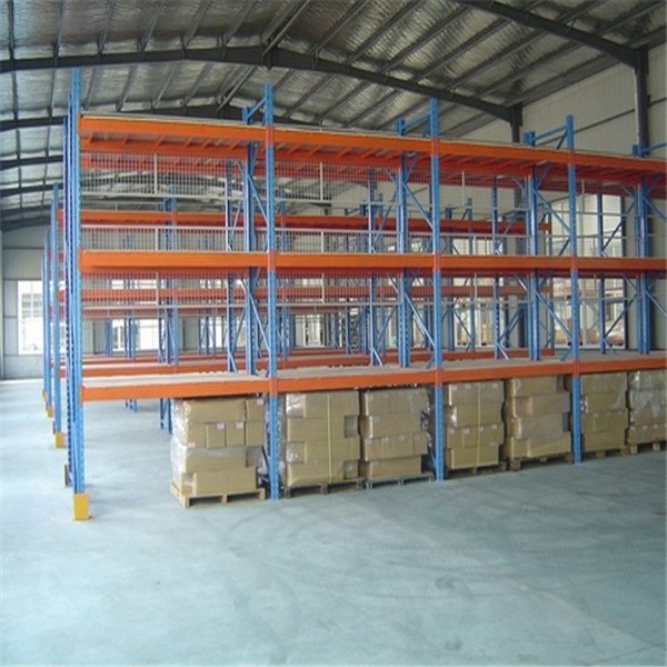 Estantes porta-paletes seletivas para armazém, com capacidade de carga de 2000 kg a 3000 kg por camada, com protetor de coluna.