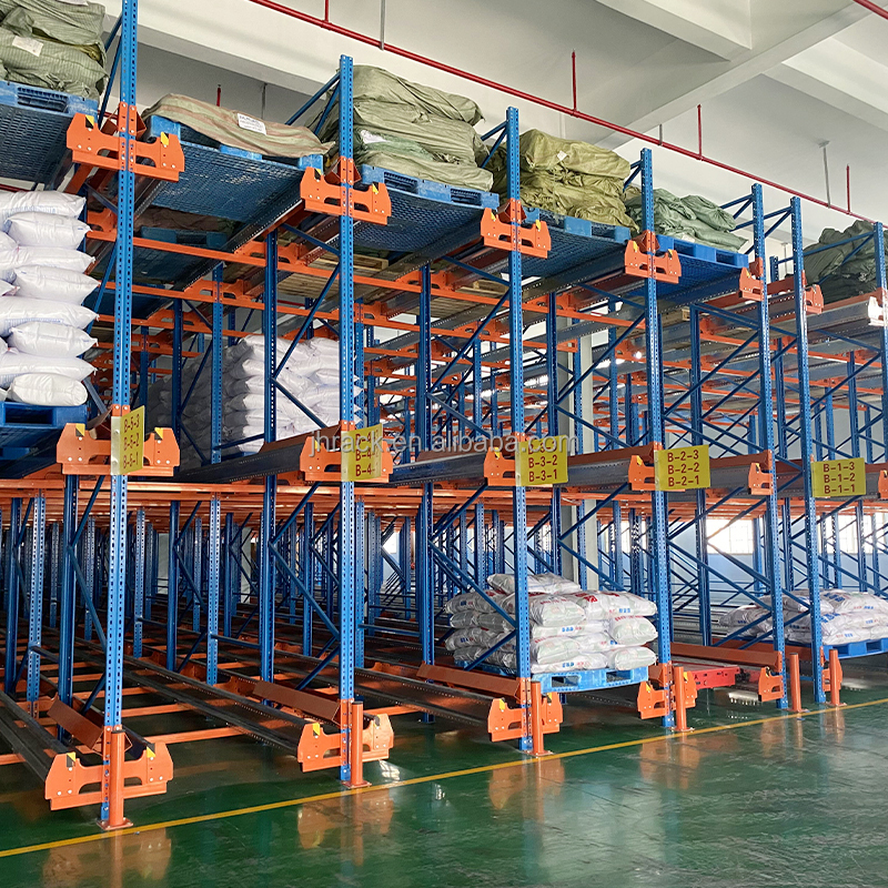 Sistema Automatizado de Armazenamento e Recuperação (AS/RS) de Alta Densidade e Direto da Fábrica com Estante Transportadora de Paletes para Centro Logístico