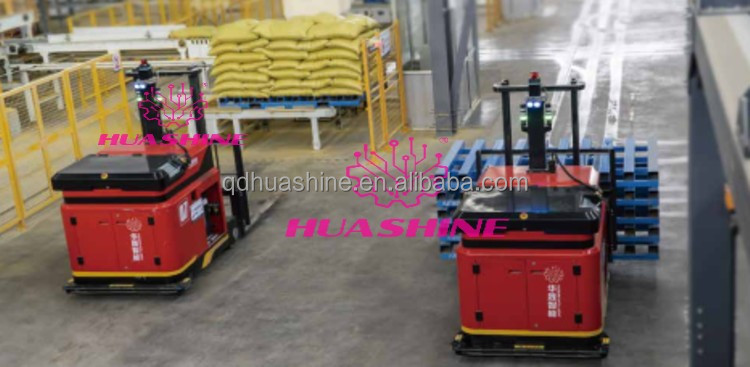 HUASHINE Projeto e IMPLEMENTAÇÃO do Sistema de Automação Logística de Inventário (ASRS) com Estantes de Armazenamento Seletivo de Paletes e AGV.