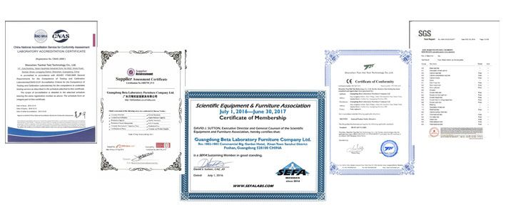 Certificados de Qualidade e Normas Técnicas