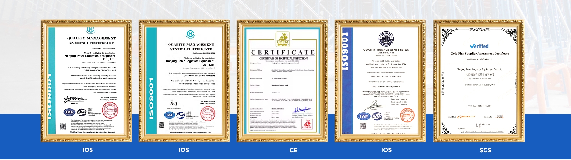Certificado de Qualidade 1