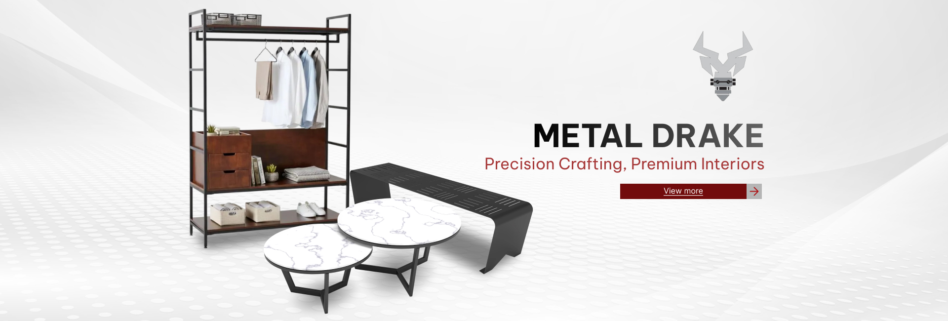 Metal Drake Bunk Bed Banner