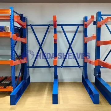 Estante Cantilever Pesada para Perfis e Tubos
