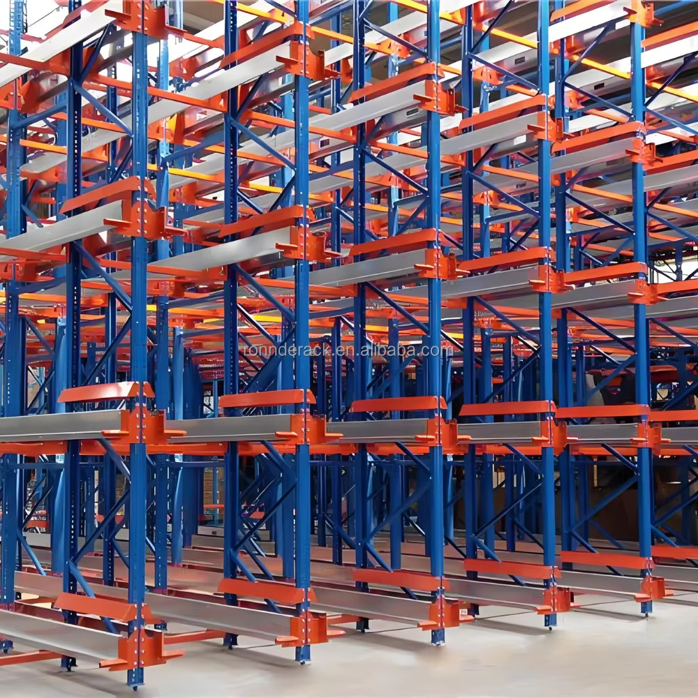 Sistema de estantes automáticas FIFO ou LIFO com sistema de transporte por rádio para armazenamento em armazéns (fabricante chinês)