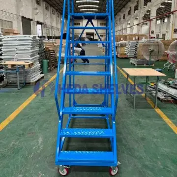 Carrinho Industrial com Escada para Picking Manual