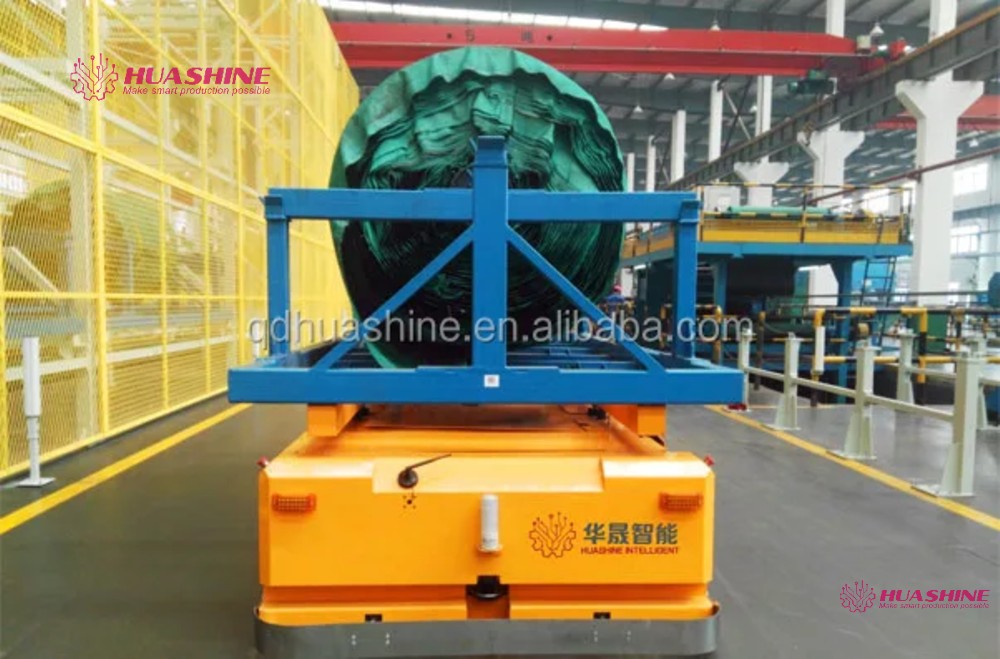HUASHINE Design and IMPLEMENT PROJECT Logistic Inventory Automation System ASRS with Selective Pallet Storage Racking and AGV.