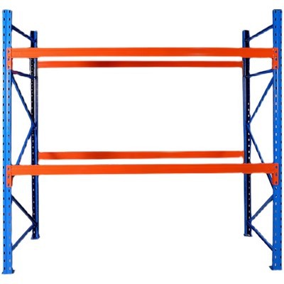 Estante de armazenamento personalizada em metal reforçado, de alta qualidade, em ferro, para armazéns e armazéns. Equipamento para armazenamento de cargas.