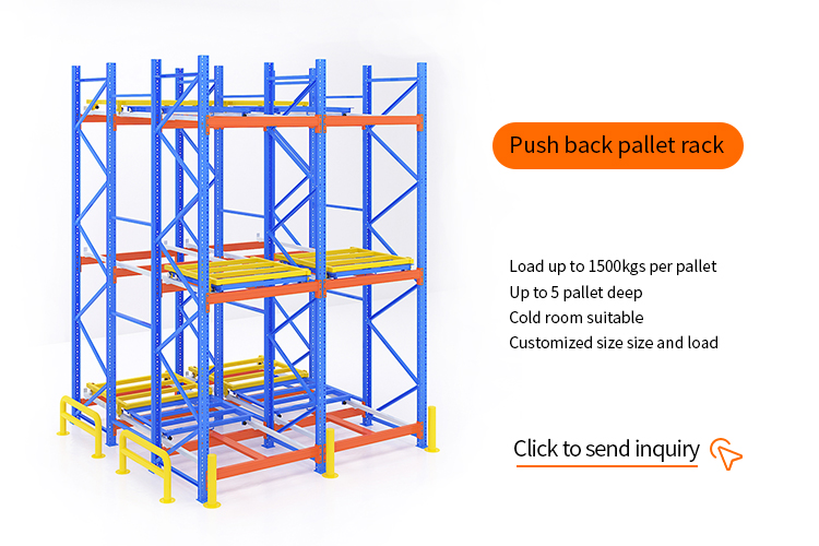 Estrutura de Armazenagem Push-Back