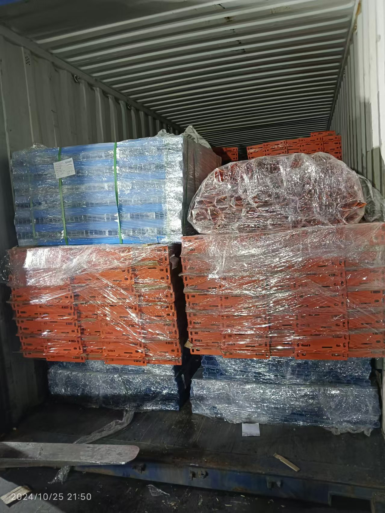 Envio Logístico Internacional de Porta-Paletes