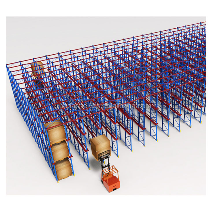 Drive in Rack Factory Direct Storage Rack Steel Heavy Duty Warehouse Drive in Racking System