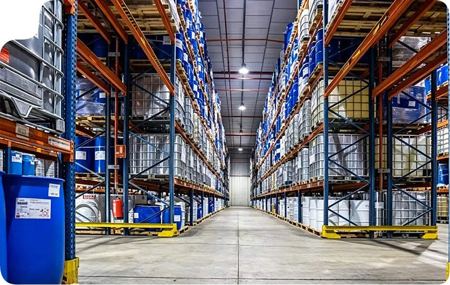 Estruturas para armazenagem de produtos químicos