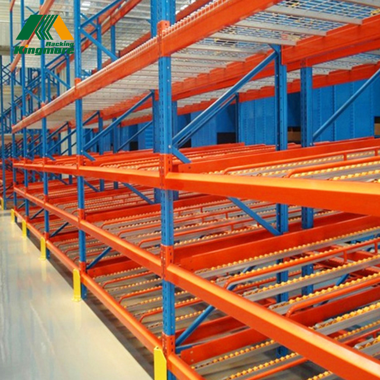 Pista de Roletes para Armazenamento por Gravidade