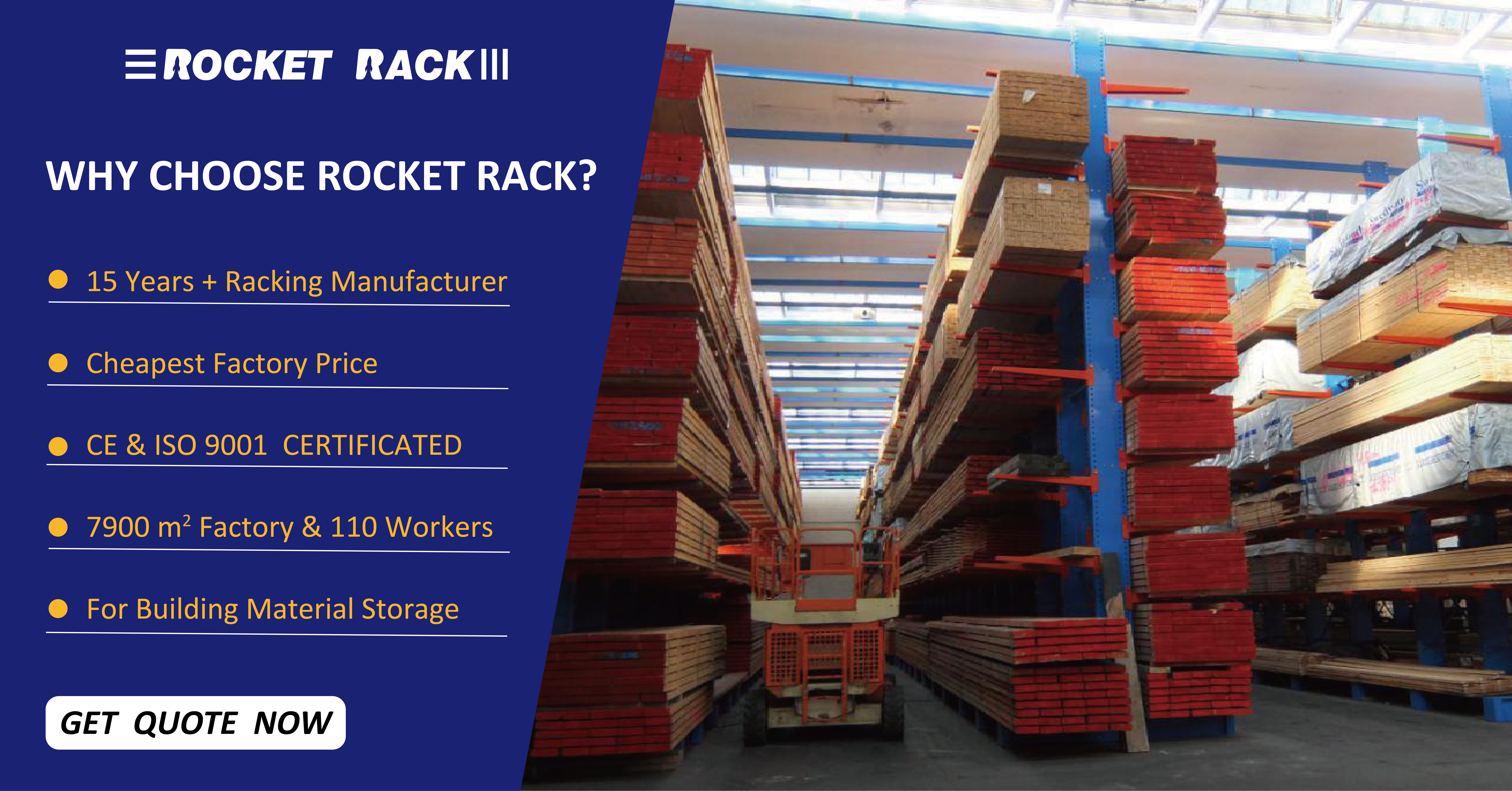 Estantes Cantilever ROCKET RACK