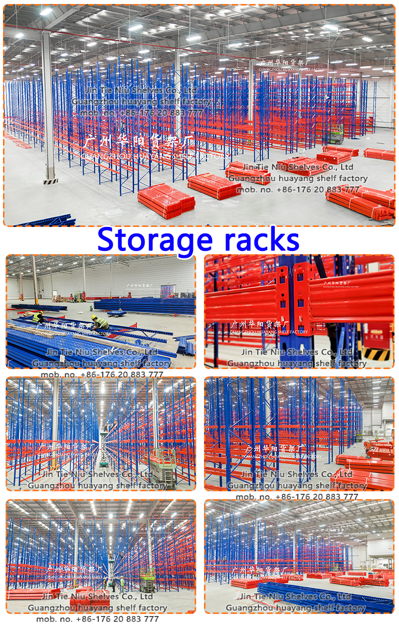 High Load Capacity Heavy Duty Steel Wire Mesh Pallet Racking Warehouse Racks