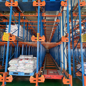 Sistema Automatizado de Armazenamento e Recuperação (AS/RS) de Alta Densidade e Direto da Fábrica com Estante Transportadora de Paletes para Centro Logístico